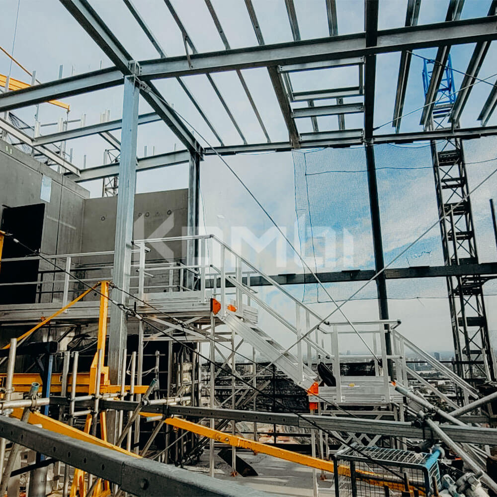 KOMBI Aluminium Modular Stairs and Platforms provide building access