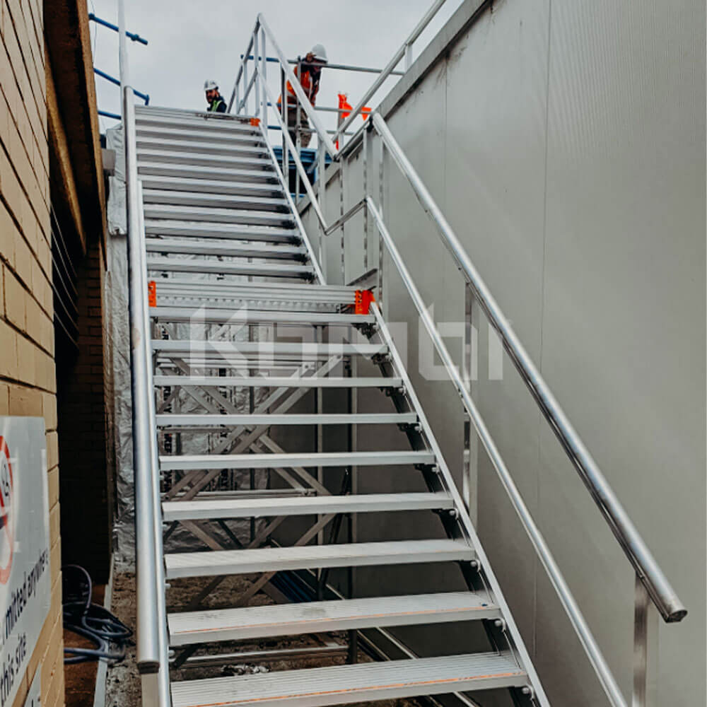 KOMBI Stairs providing safe access to hospital buildings