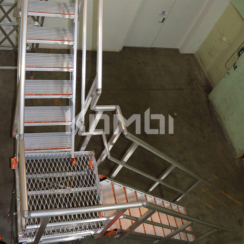 Kombi Modular Stair and Platform Systems Install at Glaxo Smith Kline