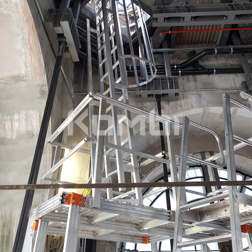 Kombi modular stair and platform systems install at Flinders Street Station