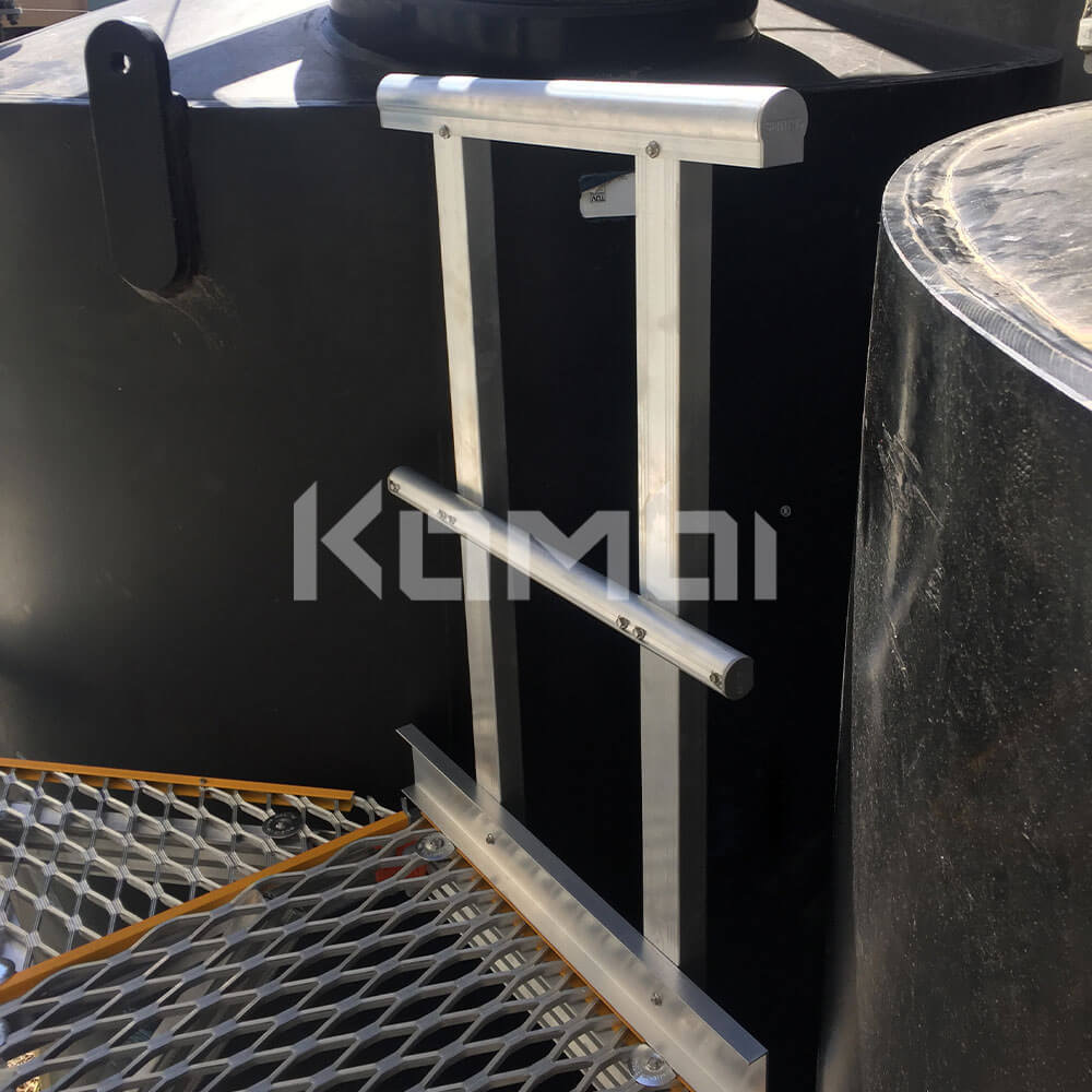 Kombi stair and platform systems - cooling tower access