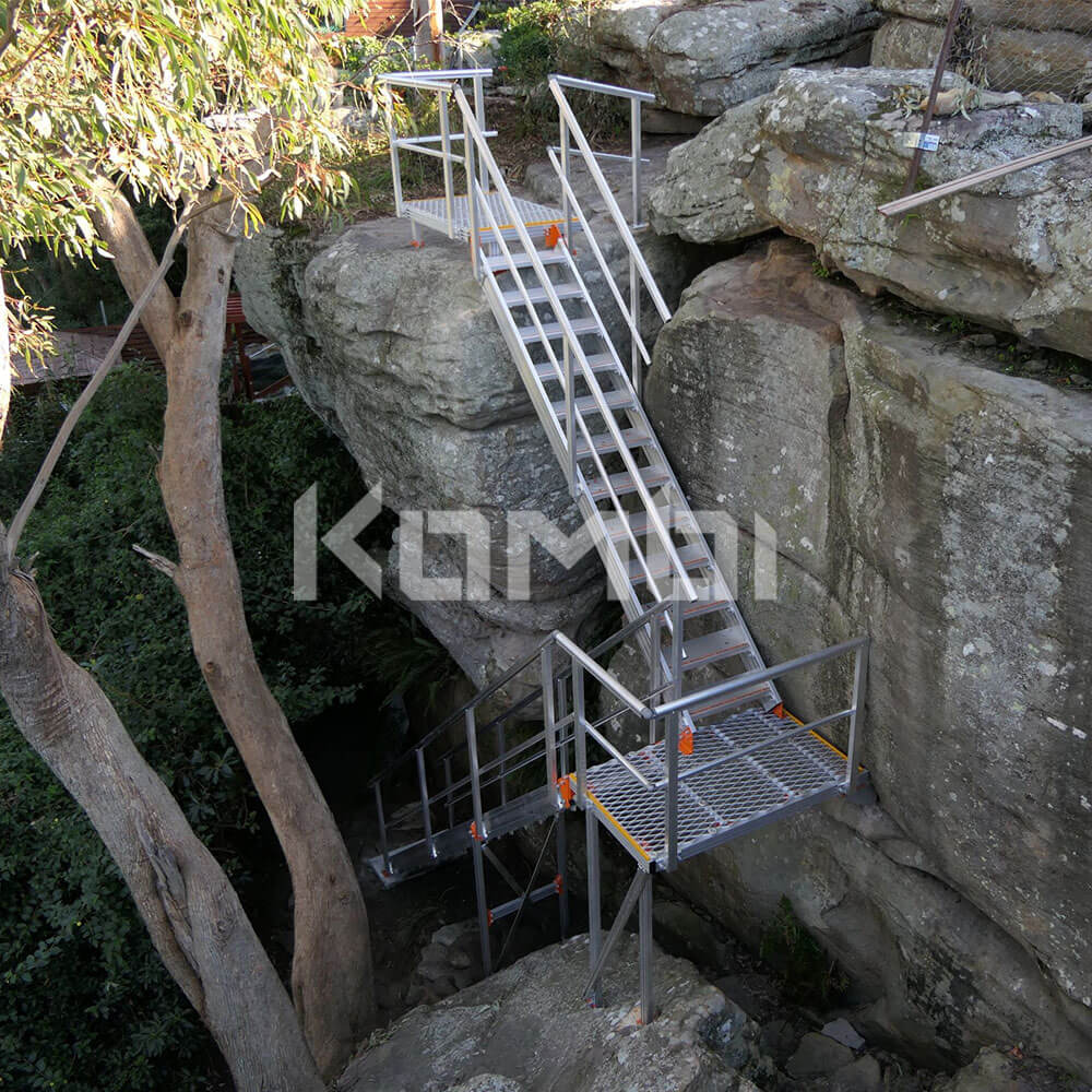 Kombi modular stair and platform systems installed in Lugarno NSW