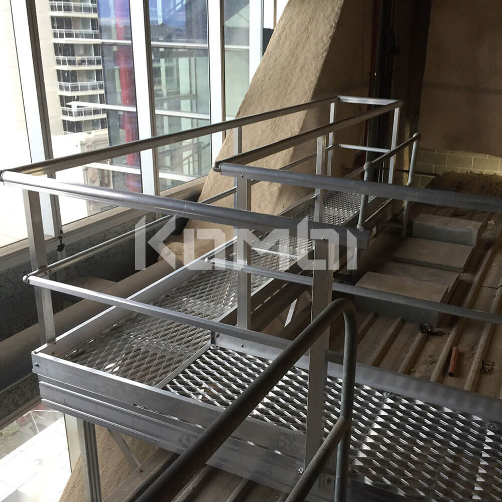 KOMBI Elevated Walkway providing access for HVAC equipment and plant