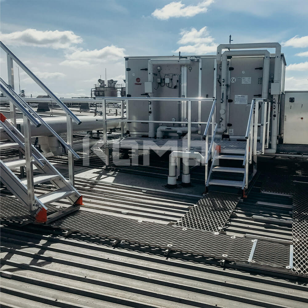 Kombi Stairs and Platforms providing access to HVAC plant