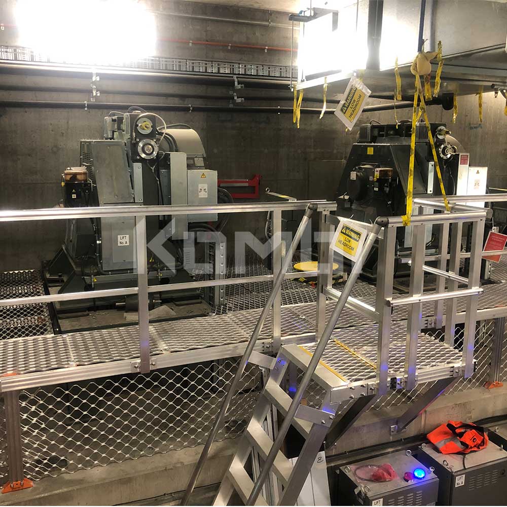 Kombi Stairs and Platforms providing machinery access